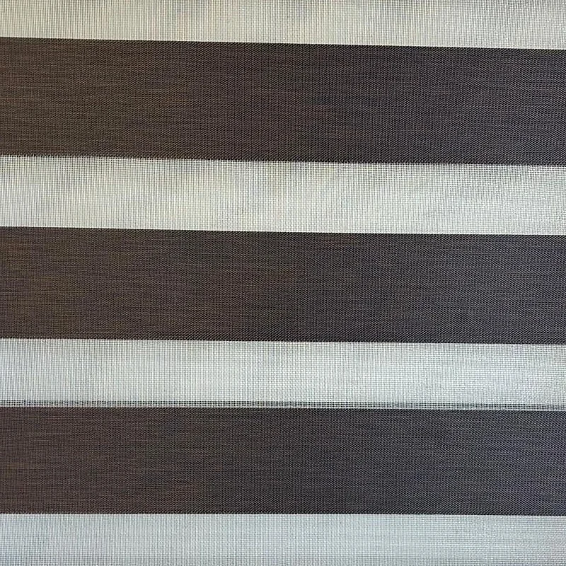 Close-up of material 2, zebra shade fabric