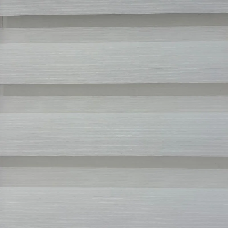 Close-up of material 24, zebra shade fabric