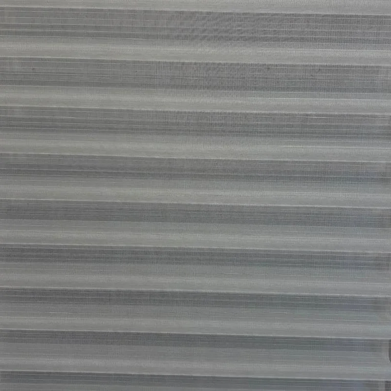 Close-up of material 35, Shangri-La shade fabric